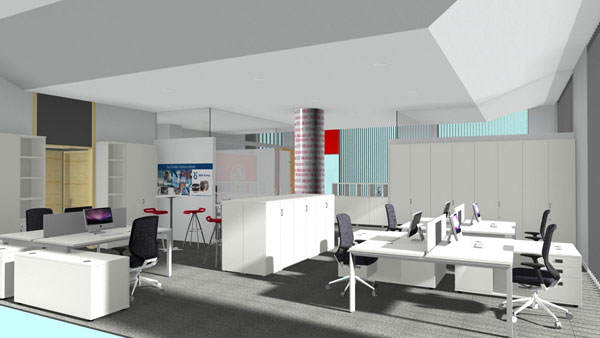 Diseño de oficinas interiores